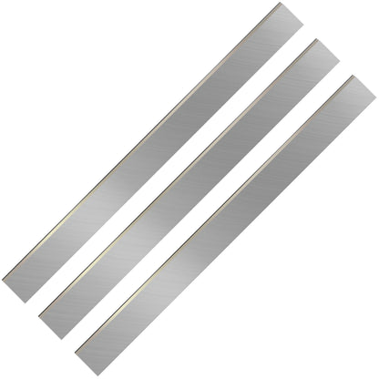 15-3/4" Inch TCT HSS Planer Blades Industrial Jointer Blades Replacement Knives Resharpenable Cutters Woodworking Power Tool Parts for Thickness Planer, 3Pcs, 400x35x3mm