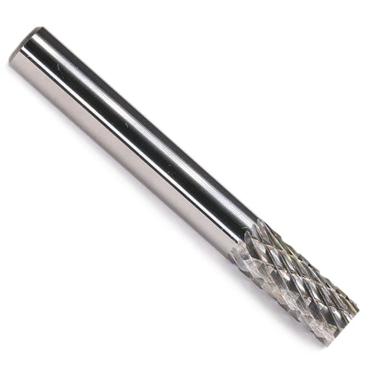yeptooling SA-1 cylinder shape tungsten carbide burr 1/4 inch shank with double cut 