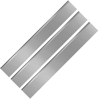 6-1/3" Inch TCT HSS Planer Blades Replacement Knives Cutters for Jointer Planer, 3Pcs, 160x25x3mm