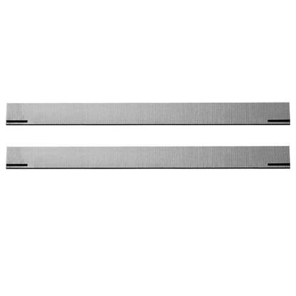 10-1/4" Inch HSS Planer Blades Slotted Industrial Jointer Blades Replacement Knives Resharpenable Cutters Woodworking Power Tool Parts for Metabo or Scheppach Thickness Planer, 2Pcs, 260x20x3mm