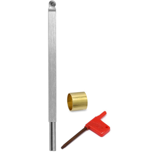 Woodturning Carbide Tipped Finisher Tool Bar with Ci3 12mm Round Carbide Insert Cutter