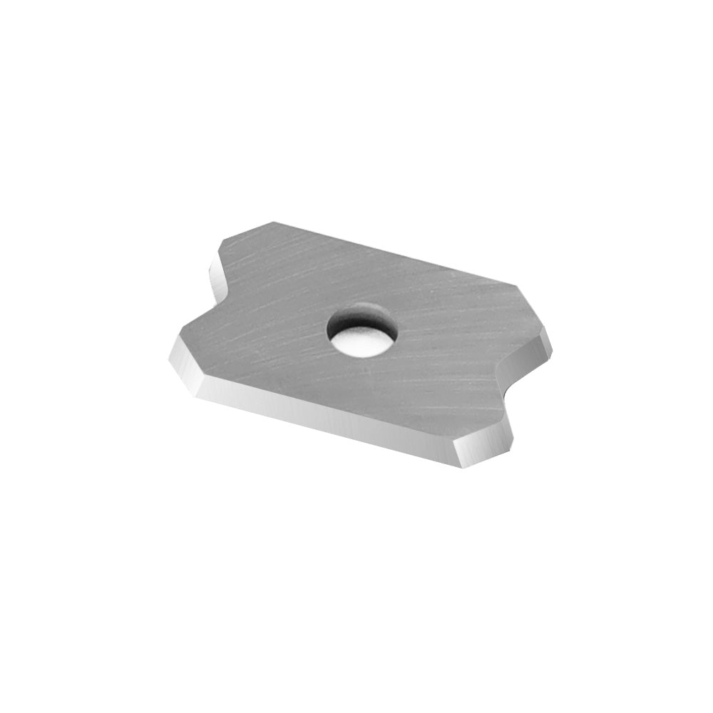 Tungsten Carbide Inserts Knife 20x12x2mm-2R1 Indexable Cutter Scraper Blades Edge Corner Planer for Edge Banding Machine