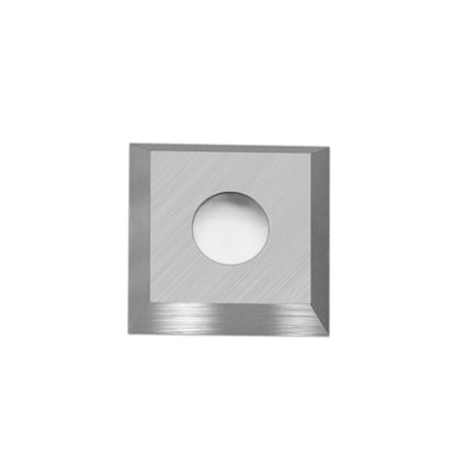 square 11mm carbide cutter insert back side for rougher woodturning tool