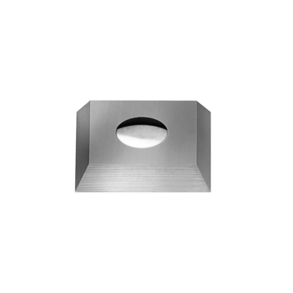 square 11mm carbide cutter insert front side for rougher woodturning tool