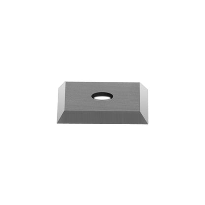 Woodworking Carbide Insert 17x17x2mm-35°,4-Edge Reversible Knife Square Indexable  Blade for Spiral Helical Cutter Heads