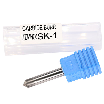 SK-1 Tungsten Carbide Burr  90° Countersink 1/4 inch ( 6.35 mm) Shank Diameter Rotary Burr File